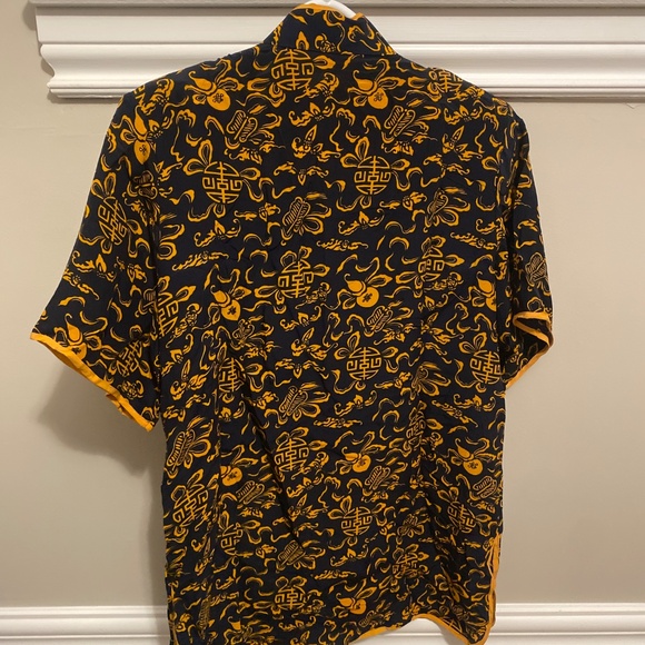 Men's SILK Shirt Vintage Coat Hanbok Top Traditional Chinese Clothing Tang Suit - Picture 2 of 4